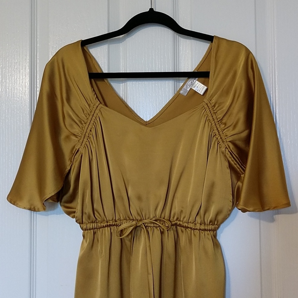 Trinity Gold Dress